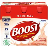 Boost Creamy Strawberry Nutritional Drink 6 ct / 8 fl oz