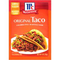 McCormick Original Taco Seasoning Mix 1 oz