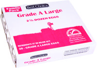 Best Choice Large Eggs 2.5 Dz