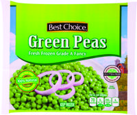 Best Choice Peas 16 oz