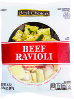 Best Choice Square Beef Ravioli 20 oz