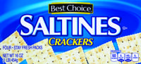 Best Choice Saltines 16 oz