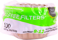 Best Choice Natural Coffee Filters 8/12 Cup Bagged 100 ct