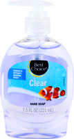 Best Choice Clear Liquid Hand Soap 7.5 oz