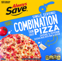 Always Save Combo Pizza 5.2 Oz