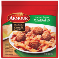 ARMOUR ITALIAN STYLE MEATBALLS 14OZ
