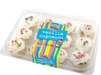 2 BITE VANILLA CUPCAKES