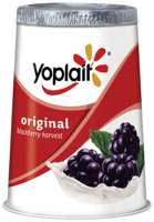 YOPLAIT BLACKBERRY HARVEST YOGURT