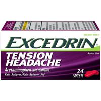 (MAX 3) Excedrin Tension Headache Caplets 24 ct