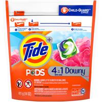 Tide PODS with Downy, Liquid Laundry Detergent Pacs, April Fresh, 15 count
