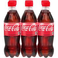 Coca-Cola Soda 6 bottles / 16.9 fl oz