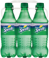 Sprite Bottles, 16.9 fl oz, 6 Pack