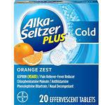Alka-Seltzer Plus Orange Cold Tablets 20 ct