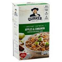 QUAKER APPLE/CINN INSTNT OATMEAL  8 CT
