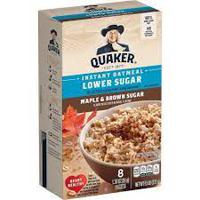 QUAKER INSTANT OATMEAL LOW SUGAR 9 OZ
