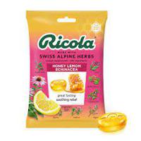 Ricola Honey Lemon with Echinacea Cough Suppressant Throat Drop 19 CT