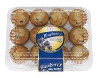 CAFE VALLEY BLUEBERRY MINI MUFFIN 12 CT