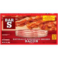 Bar-S Naturally Hardwood Smoked Bacon 12 oz. Box