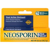 (LMTD QTY) Neosporin Plus Max Strength First Aid Ointment .5 oz