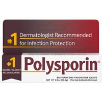 (LMTD QTY) Polysporin First Aid Antibiotic Ointment 0.5 oz