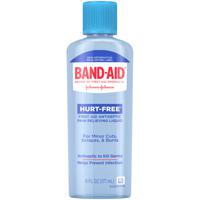 (LMTD QTY) Band-Aid Hurt-Free Antiseptic Wash 6 fl oz