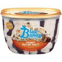 Blue Bunny Peanut Butter Party Premium Ice Cream, 46 fl oz