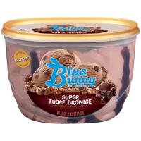 Blue Bunny Super Fudge Brownie Frozen Dairy Dessert 46 fl oz