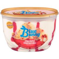 Blue Bunny Cherrific Cheesecake Premium Frozen Dairy Dessert 46 fl. oz. Tub