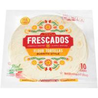 Frescados Burrito Style Flour Tortillas 10 ct Bag 