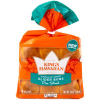 King's Hawaiian Sweet Pre-Sliced Slider Buns 9 ct