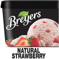 Breyers Natural Strawberry Ice Cream 1.5 qt
