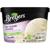 Breyers No Sugar Added Vanilla Ice Cream 48 fl oz