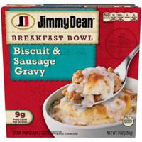Jimmy Dean Biscuit and Sausage Gravy Breakfast Bowl, 9 oz.