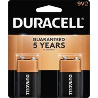 Duracell 9-Volt Batteries 2 pk